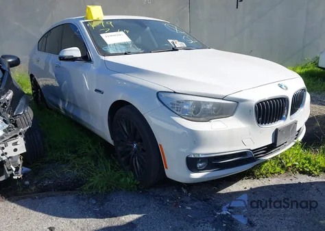 2015 BMW 535I Gran Turismo из США, поврежденный, VIN WBA5M2C56FD872100